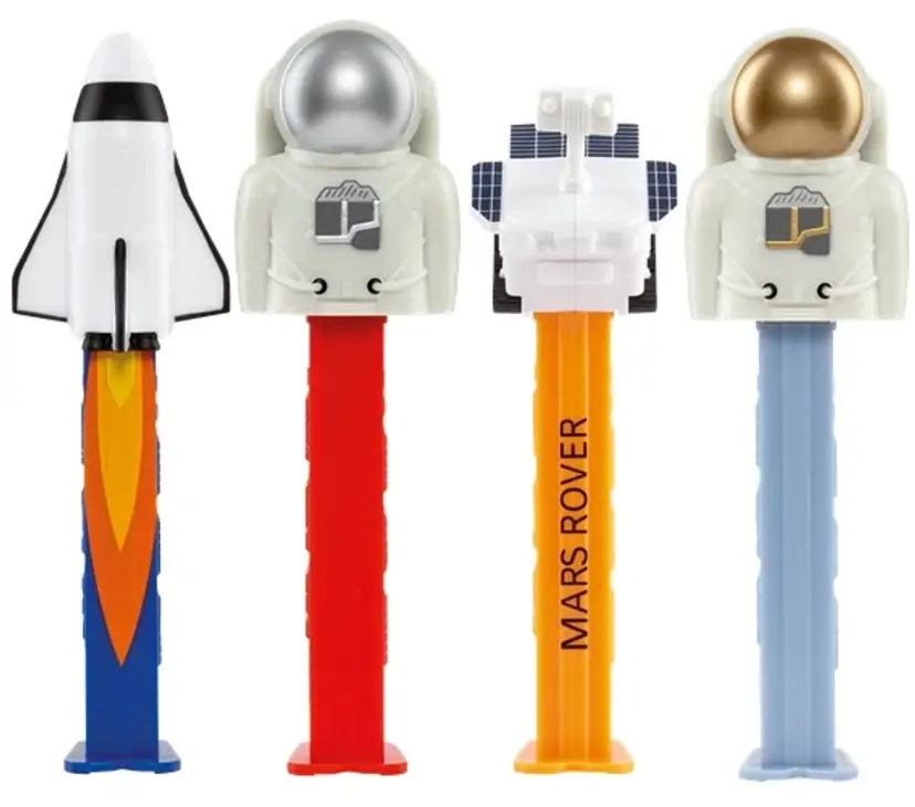 Pez Space Mission Candy & Dispenser