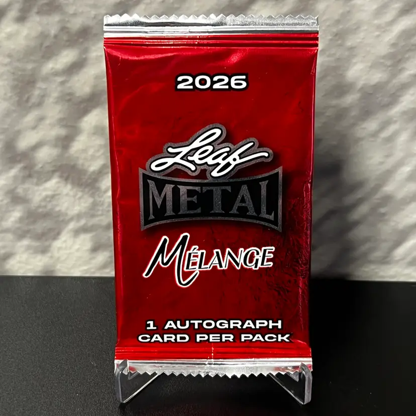 2026 Leaf Metal Melange Autograph Pack