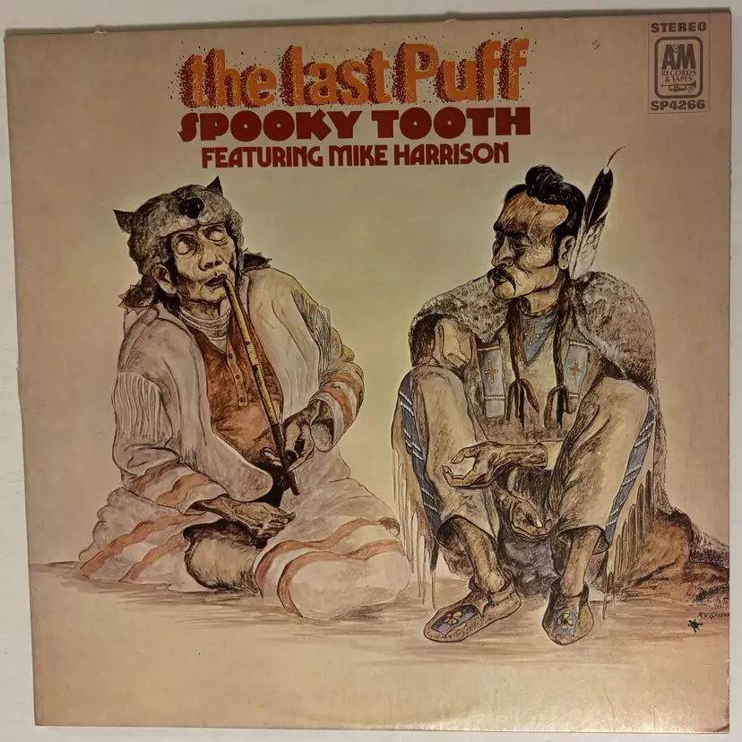 Spooky Tooth The Last Puff Vinyl Album SP4266 Vintage 1970 Mike Harrison VG+