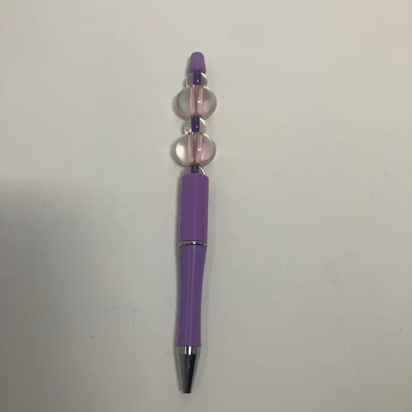 Fidget Pen Handmade By Me! Black Ink! Replaceable Cartridges!  "2"  Extra Ink Cartridges Included! 1 blue and 1 black!