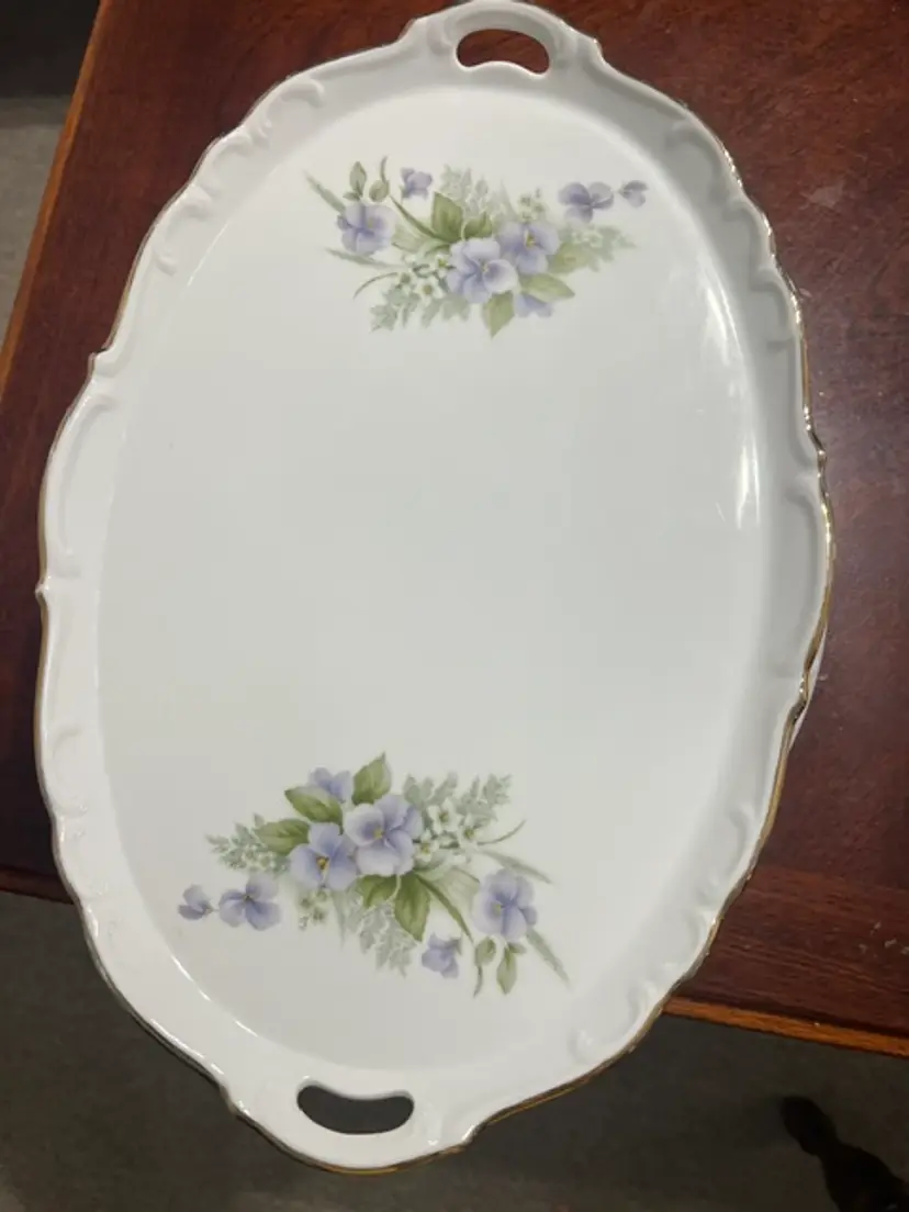 Bavarian Porcelain Platter