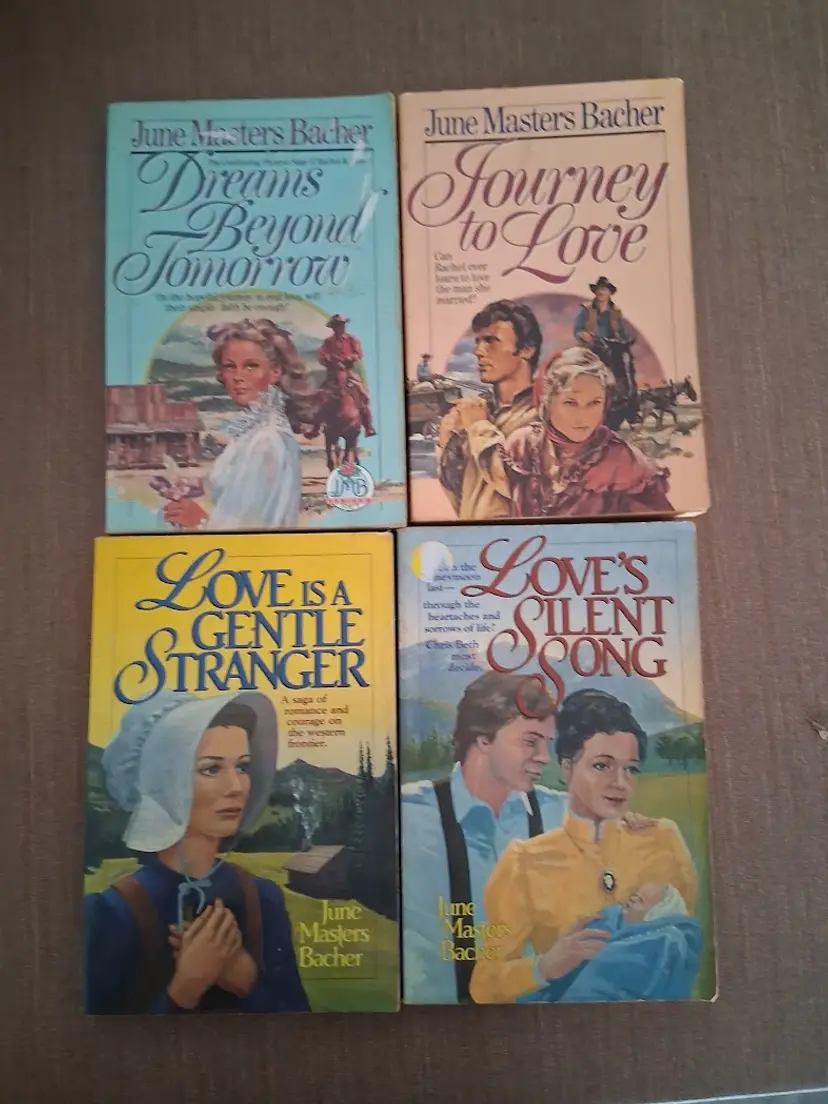 Christian Historical Fiction Books by June Masters Bacher-Lot of 4!