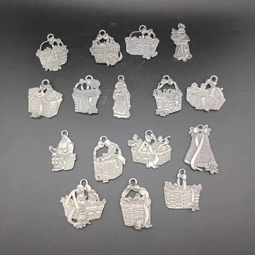 Choice of Longaberger pewter ornaments