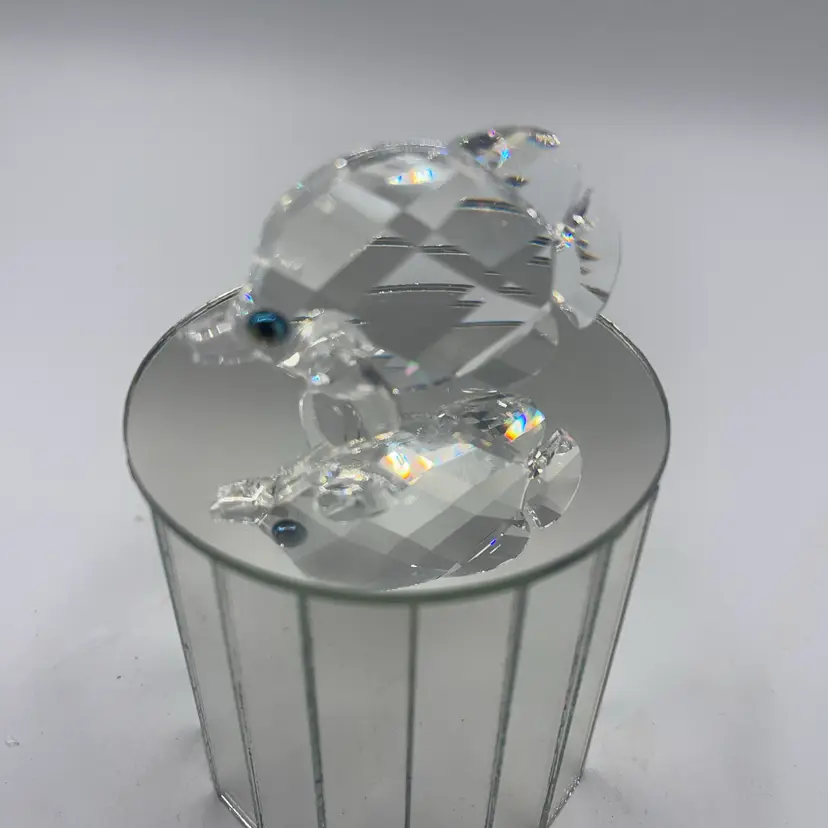 Swarovski Crystal Glass Aquatic Worlds Butterfly Fish Figurine