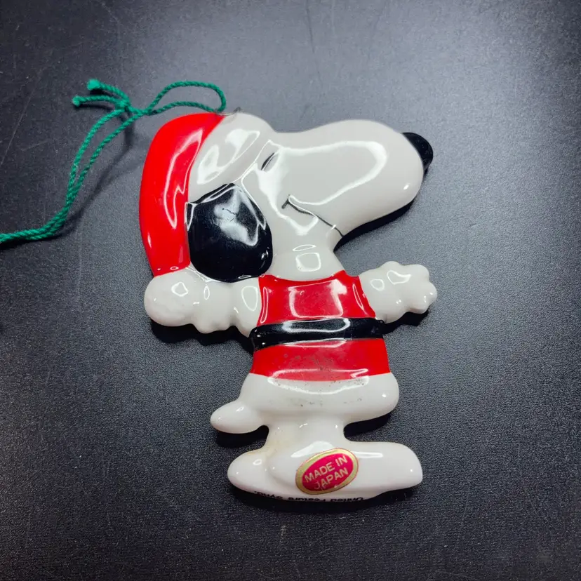 #41 - Vintage Japan Peanuts Ornament Snoopy