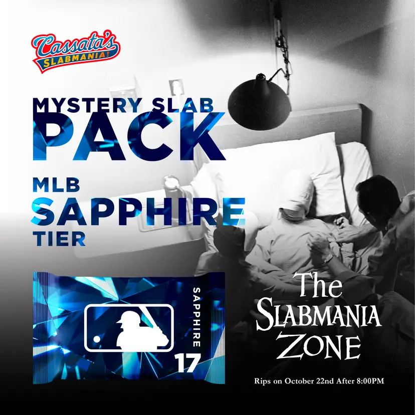 #17 / Sapphire Tier MLB Mystery Slab Pack / CS 09