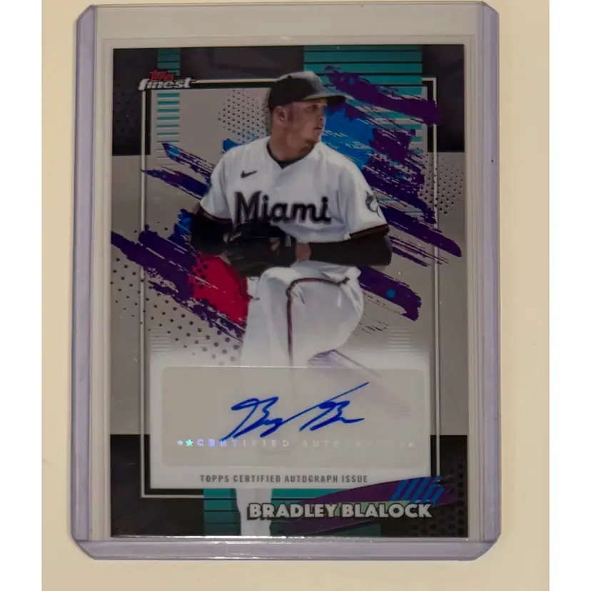 Bradley Blalock Finest Auto Miami Marlins