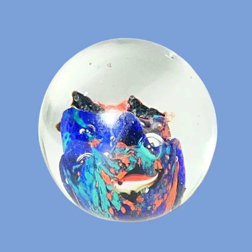 #236- Paperweight Fish Multi Color Ocean Sea Water Coral Reef