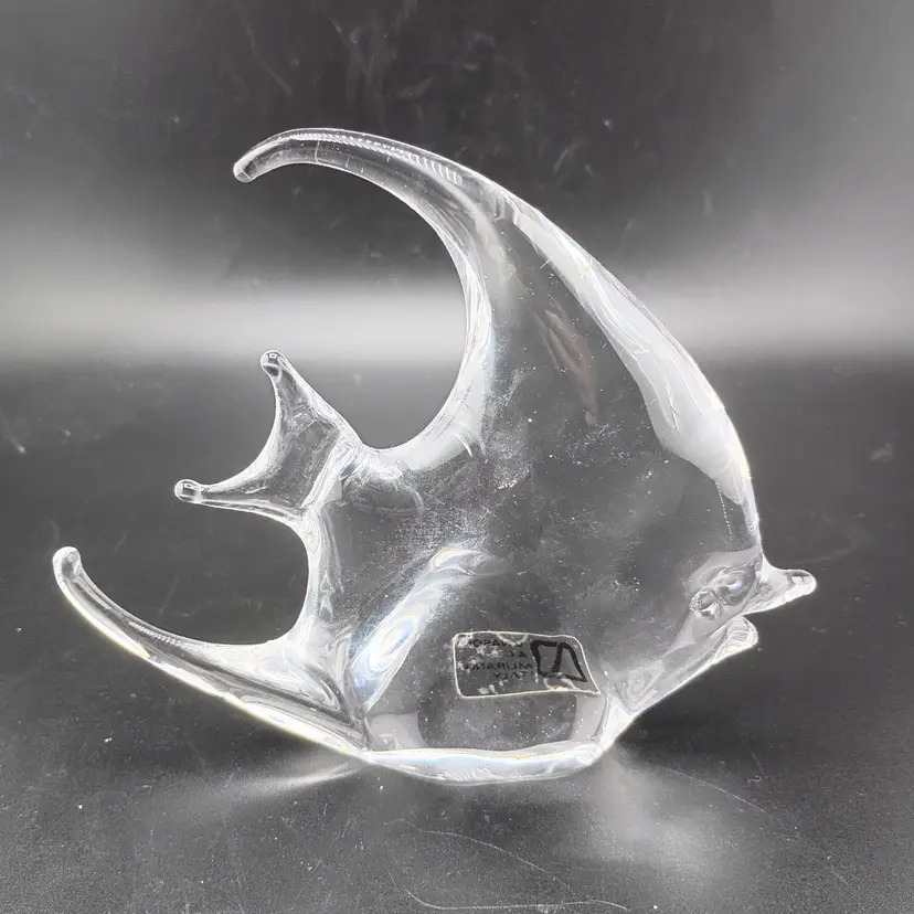 ** Pick of the Week ** Murano glass angelfish, made by Nason -- $1sb