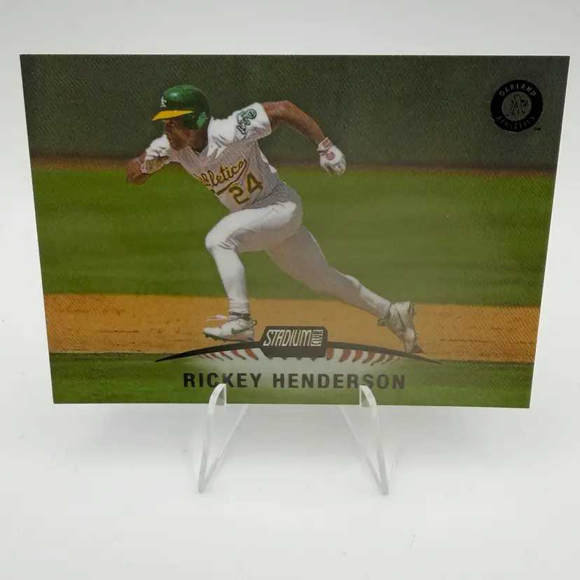 Rickey Henderson - 2021 Stadium Club 
#/99