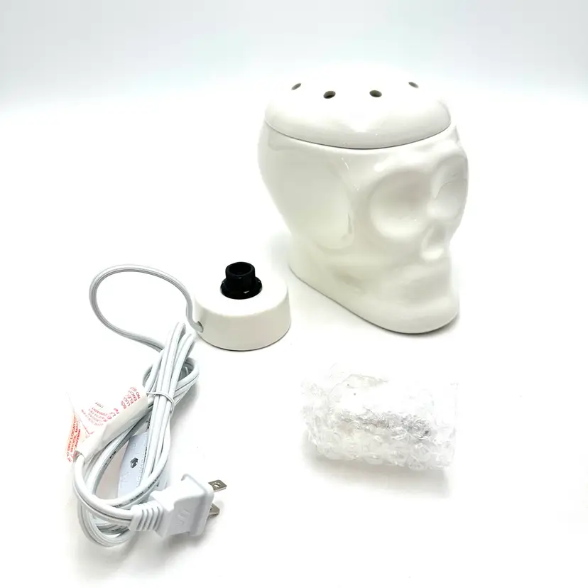 Scentsy DIY Calavera Sugar Skull Dia De Los Muertos Electric Wax Warmer NIB