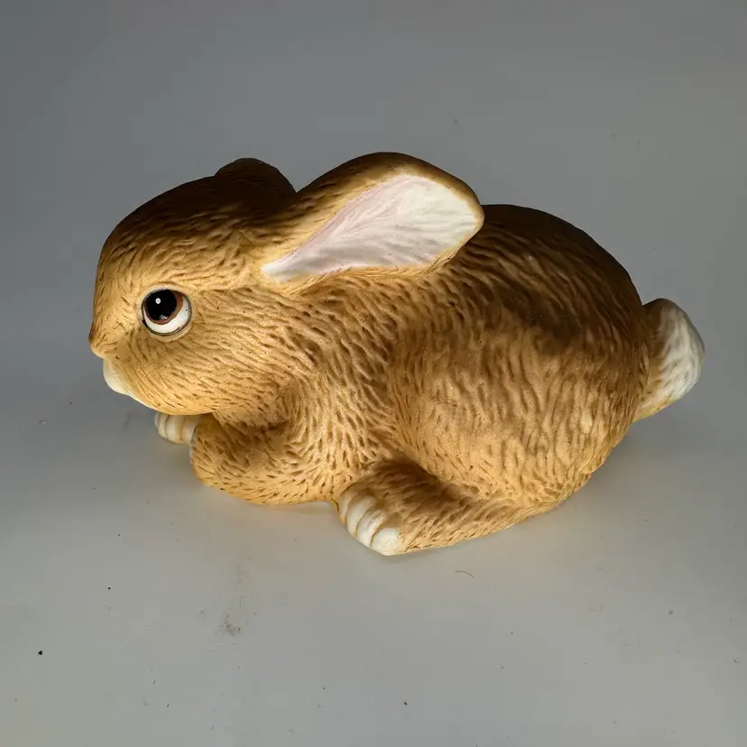 Vintage Porcelain Bunny Figurine