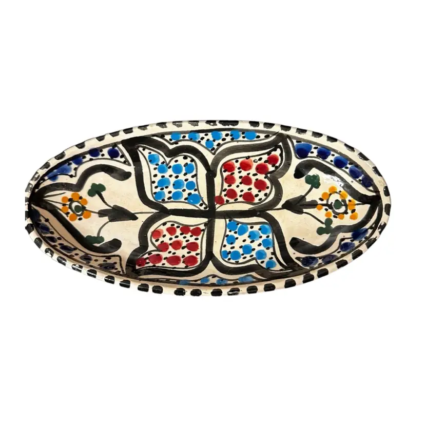 019 Mexican Oval Dish