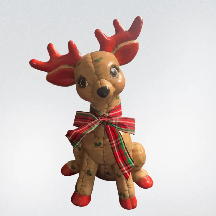 Hobbiest Hand Painted Reindeer Sitting