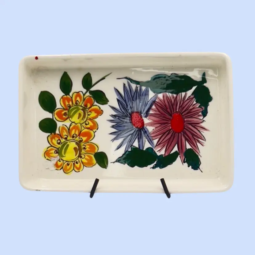 #318- Vintage Trinket Dish Appetizer Snack Tray  Norleans Japan