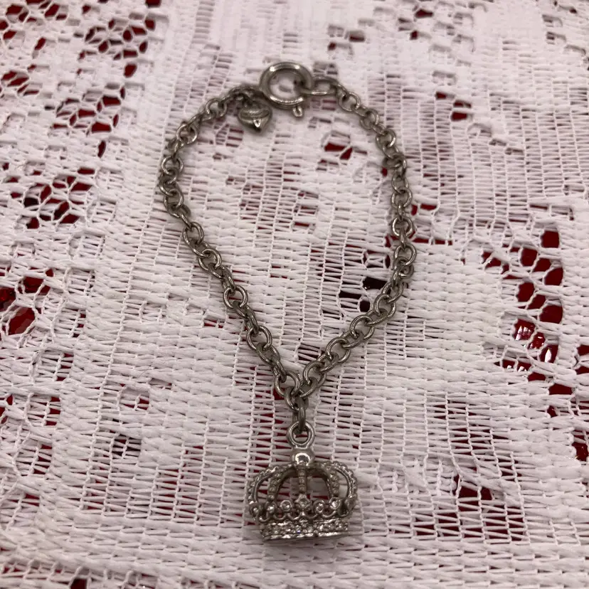 7” Queens Crown Juicy Couture  Bracelet!