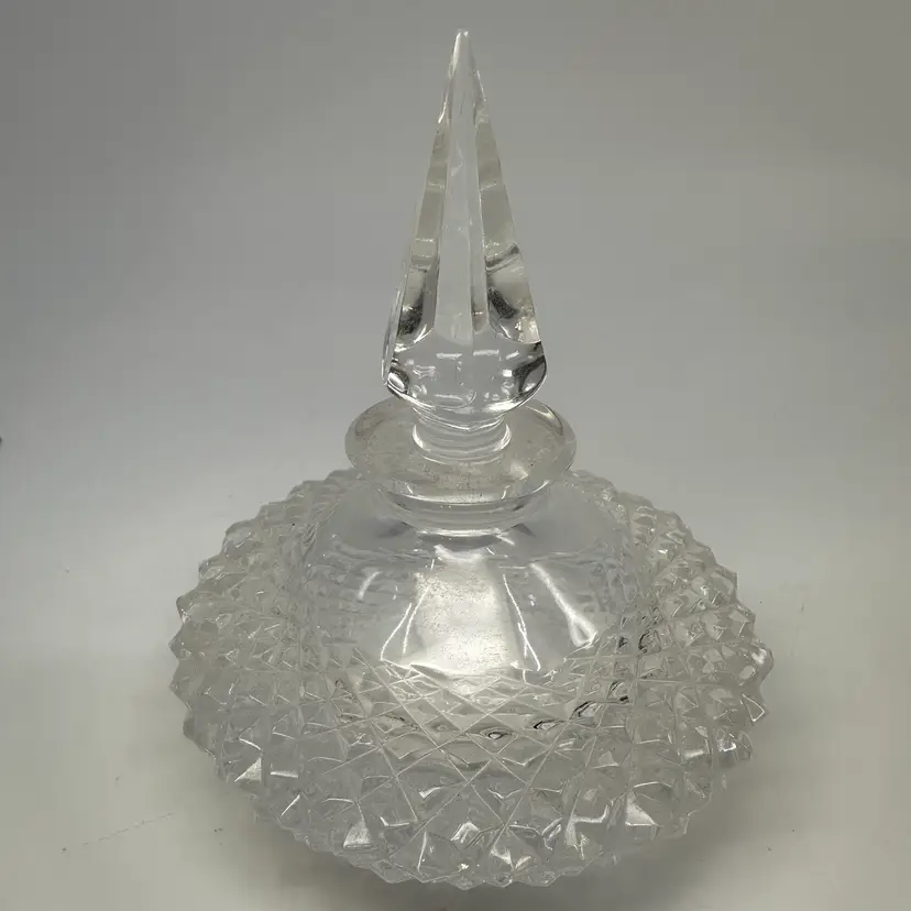Cut Crystal Perfume Bottle