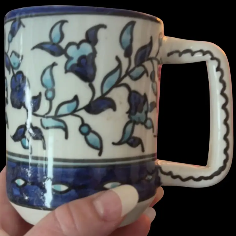 Talavera Mexico Mug Marked