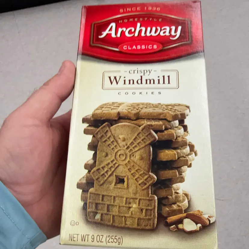 Archway Crispy, Windmill Cookies, 9 Ounce