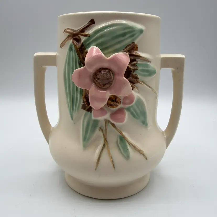 McCoy Pottery Vase Blossom Time AS IS