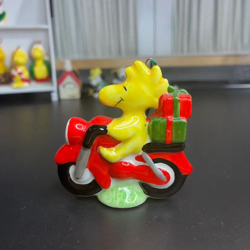 #15 - Vintage Japan Peanuts Ornament Woodstock