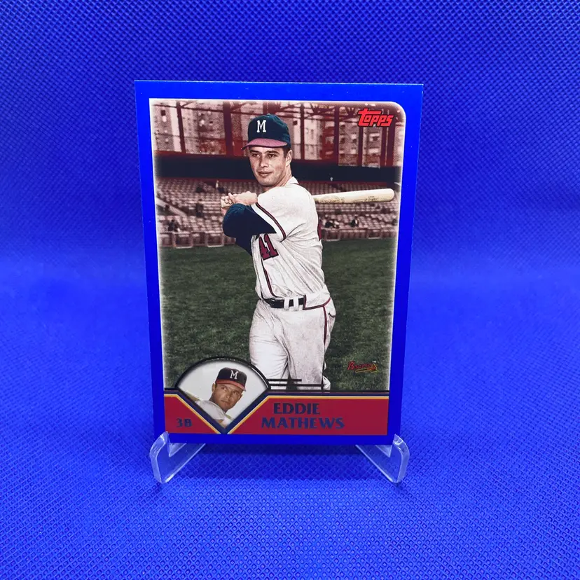 2023 Topps Archives Eddie Matthews