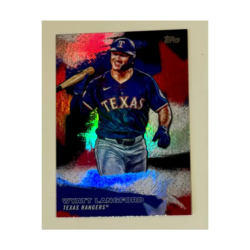 Wyatt Langford Stars Of MLB Texas Rangers