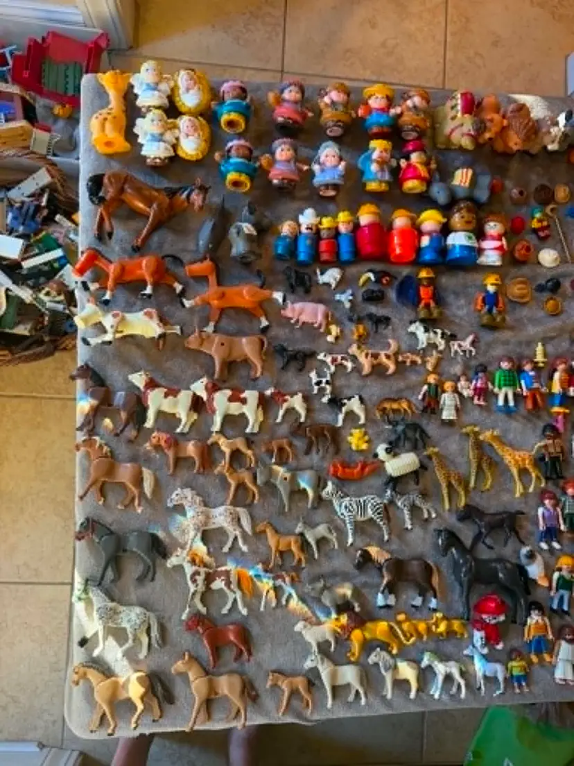 TOY LOT PLAYMOBILE AND MORE
