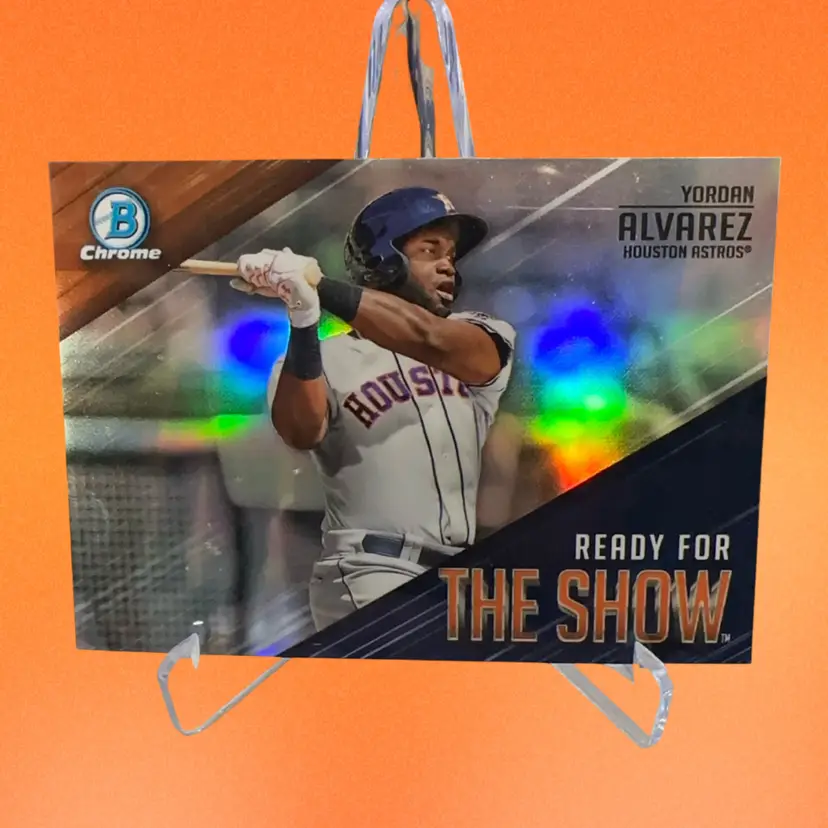 Yordan Alvarez Bowman Chrome Ready For The Show