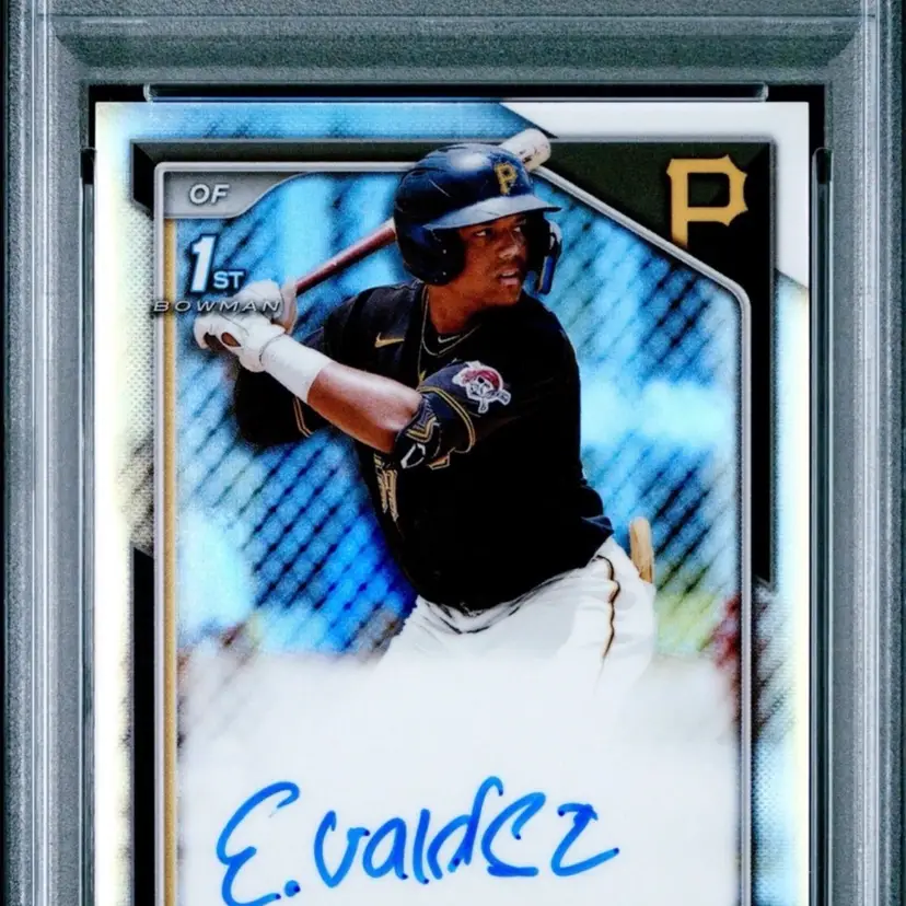 ESMERLYN VALDEZ 2024 Bowman Chrome Refractor Auto /499 PSA 10