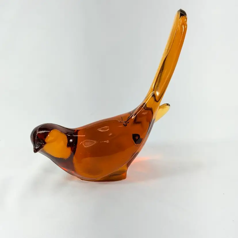 Fenton Long Tail Bird Figurine