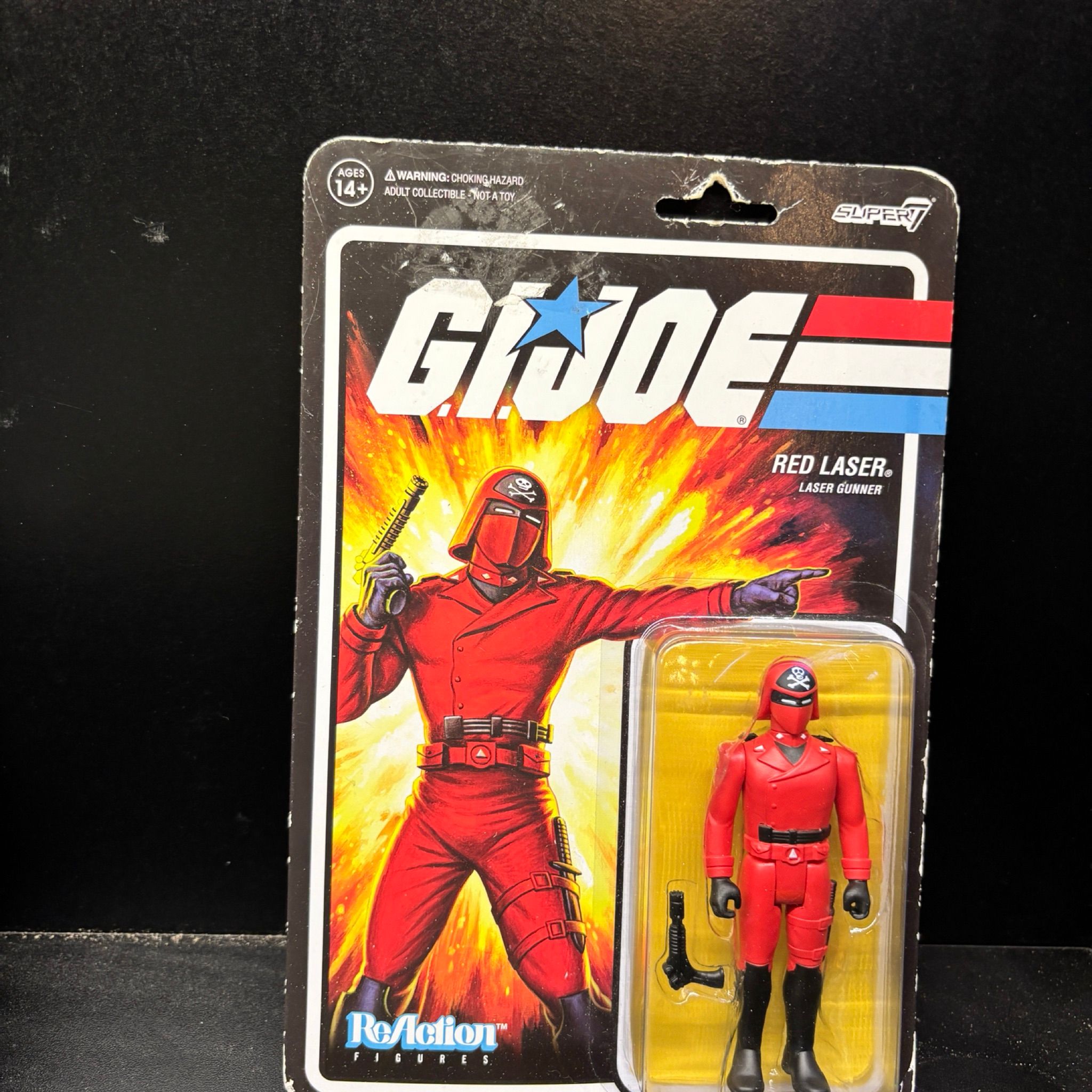 G.I. Joe Super Seven Red Laser