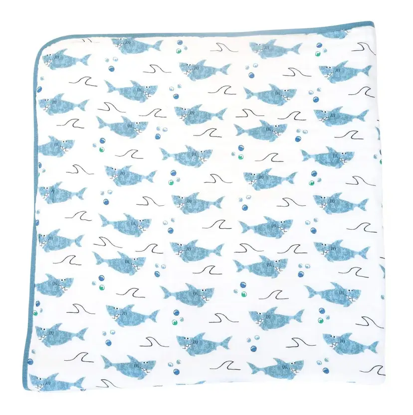 ADDISON BELLE  100% ORGANIC MUSLIN SWADDLE BLANKET  NIP