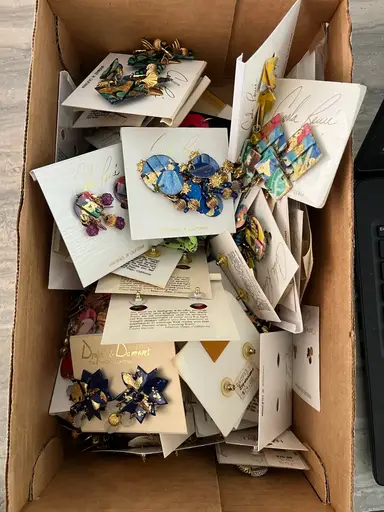 Earring Unboxing! $4 SB - First Jewelry Show 🫶🏻