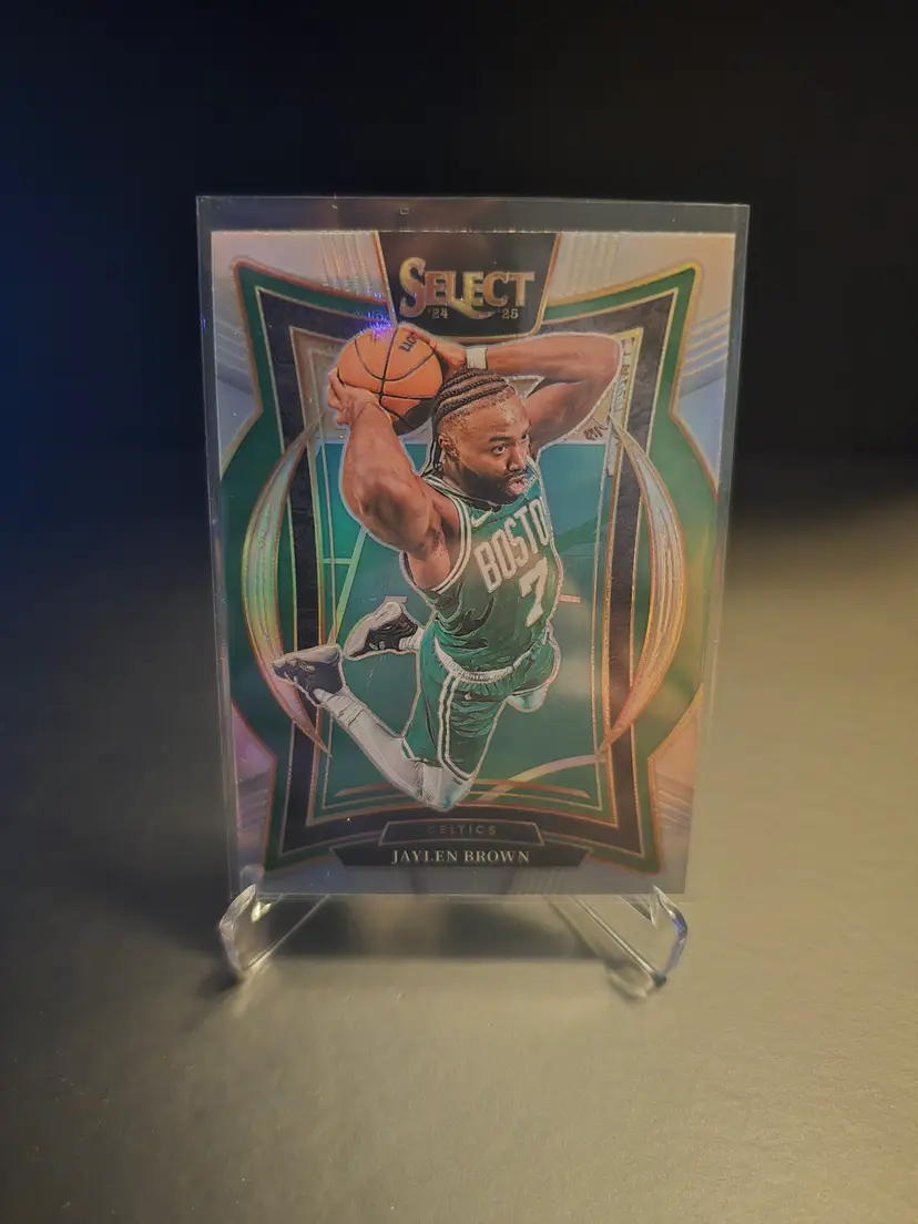 Jaylen Brown - 2024-25 Panini Select Silver Concourse
