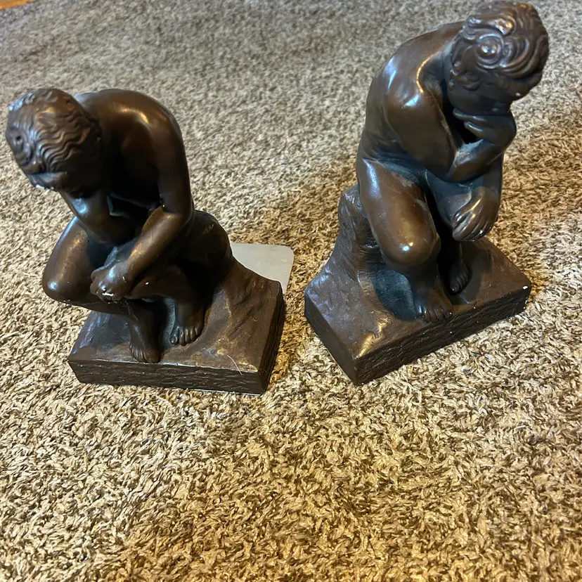 The Thinking Man Book Ends