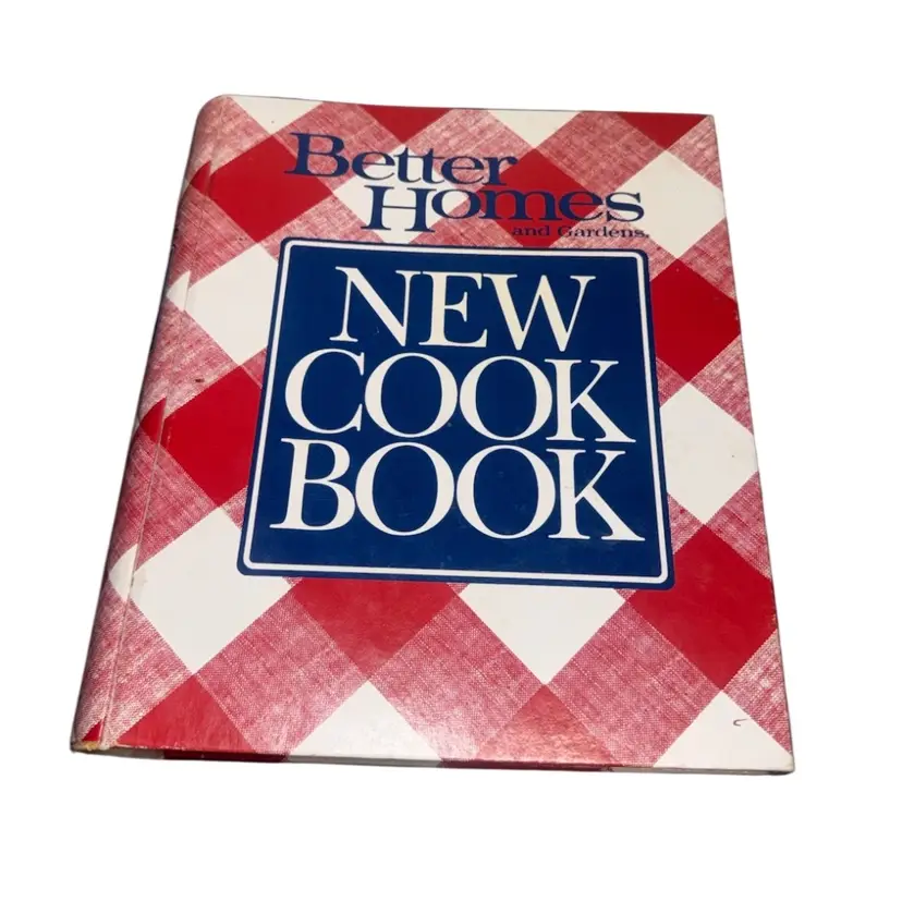 Better Homes And Gardens New Cook Book Vintage 1989 Good Condition