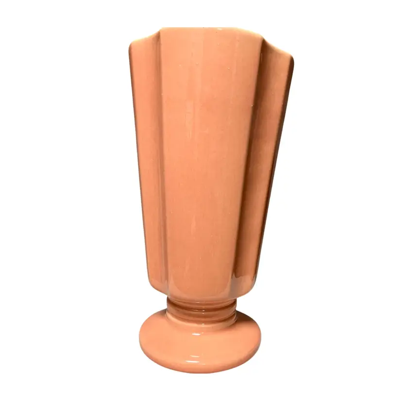 Rare Haeger  Peach Vase