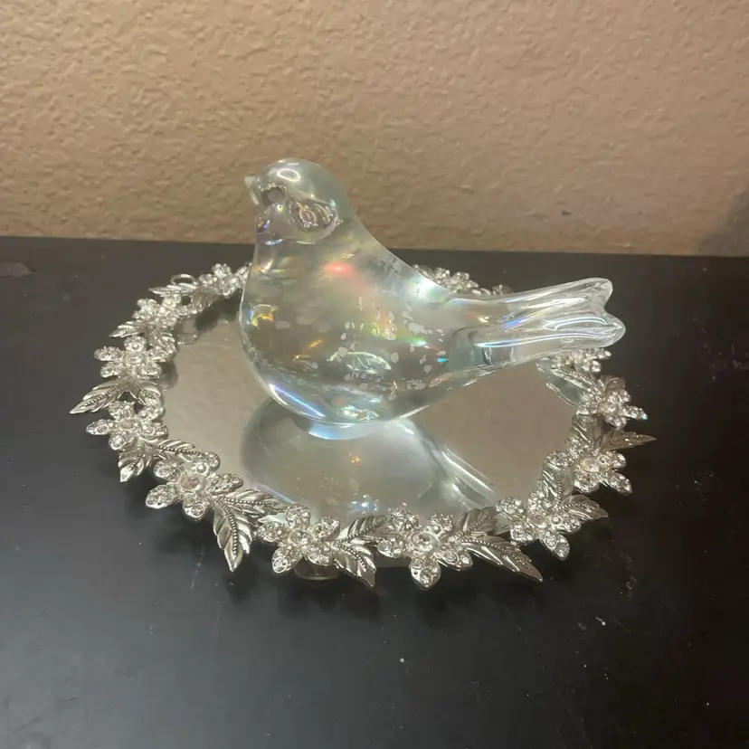 Silvestri Iridescent 5” Bird Figurine