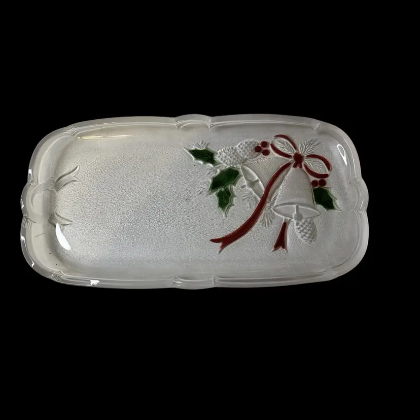 Mikasa Holiday Bells Canapé Tray