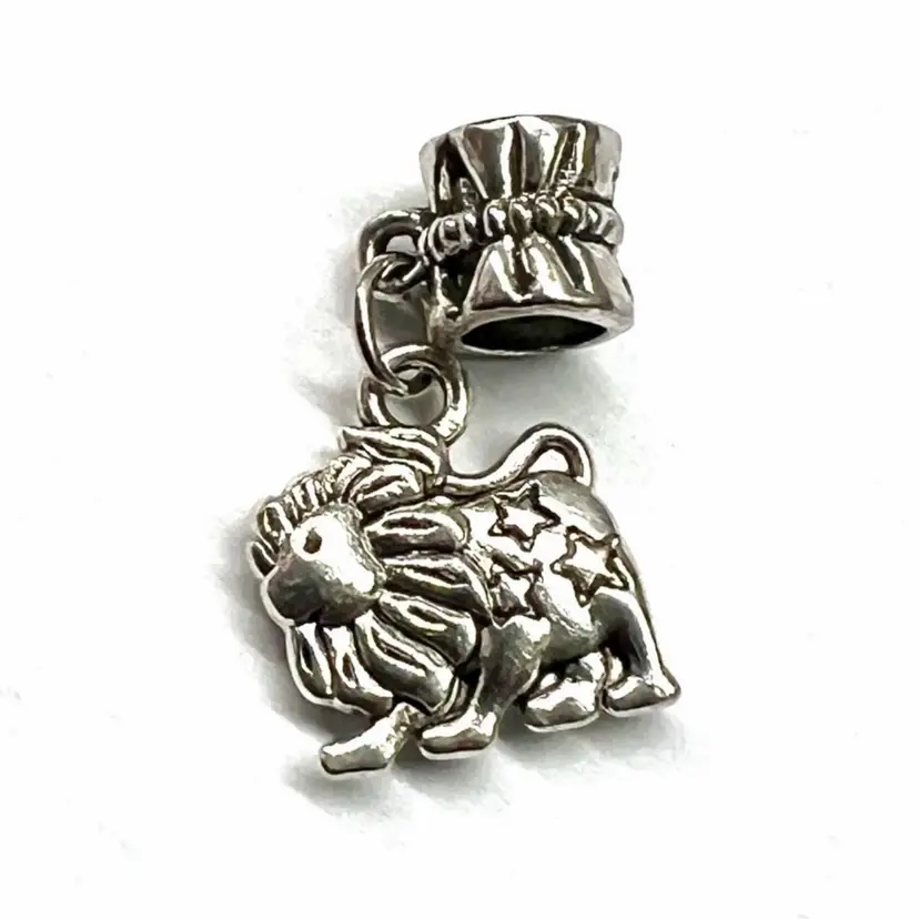Leo Lion Astrology Zodiac European Charm - Collectable Classic Edition