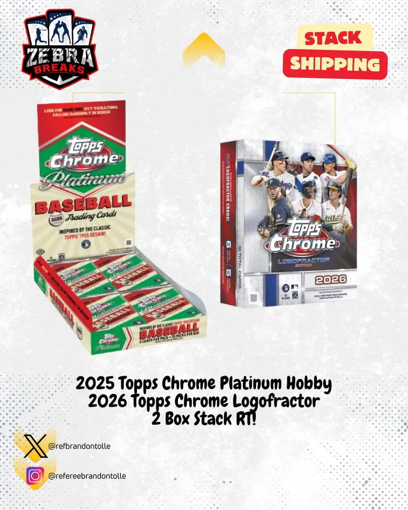 ZB 26373: 2025 Chrome Platinum/2026 Logofractor 2 Box Stack Rip