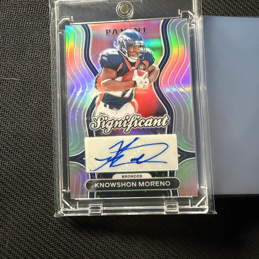 2024 Knowshon Moreno Significant Auto + Mag & Bag