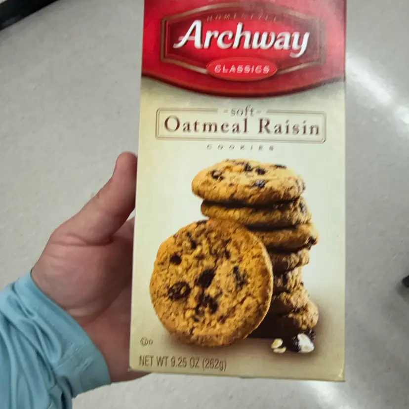 Archway Soft Oatmeal Raisin Cookies 9.25 Ounce