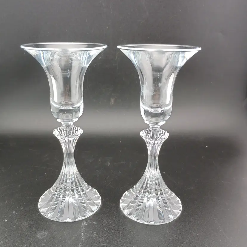 Mikasa "the Ritz" crystal candlesticks