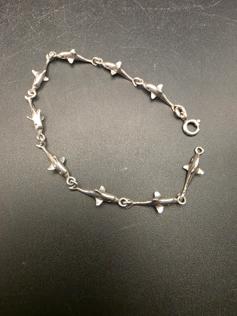 925 Silver Dolphine Bracelet
