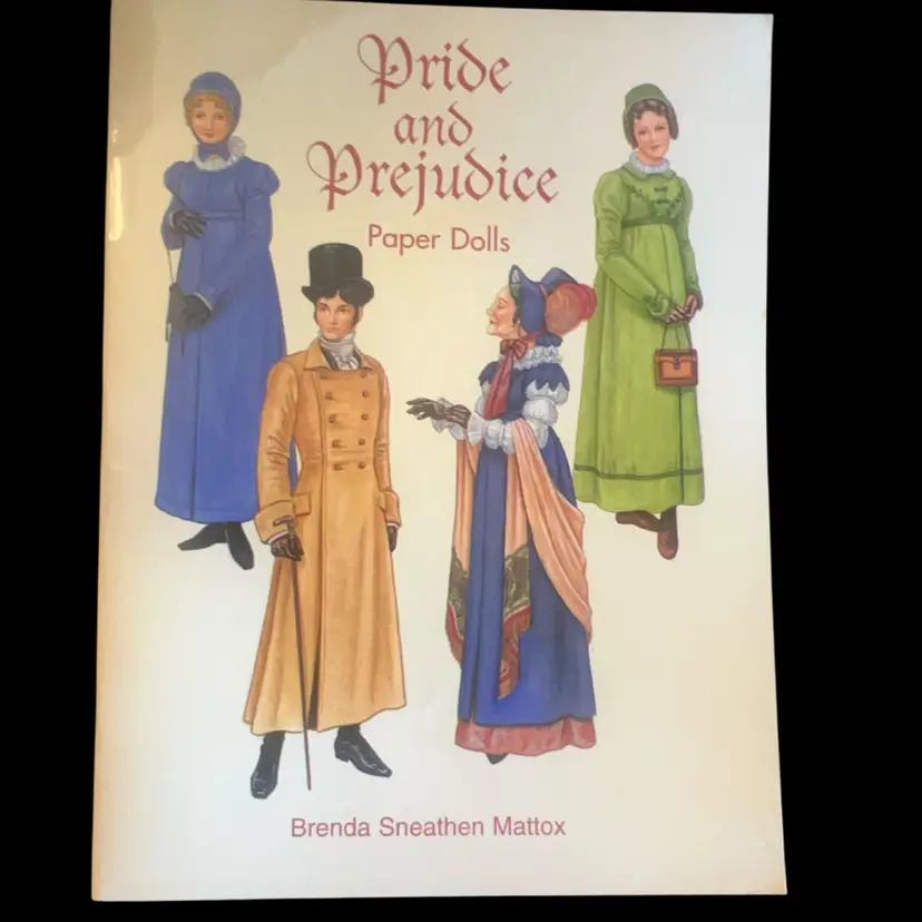 Vintage 1997 Pride & Prejudice Paper Dolls