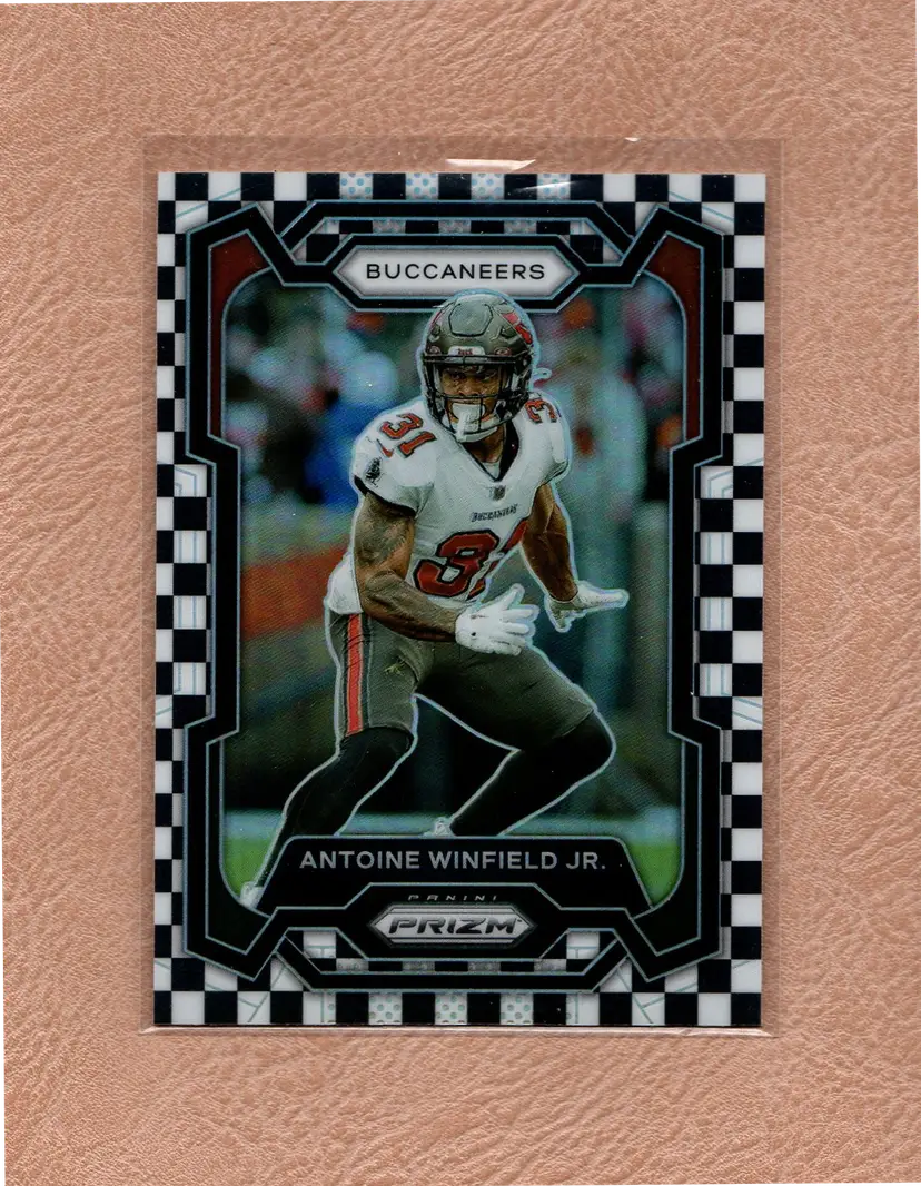 ANTOINE WINFIELD JR. 2023 Panini Prizm #275 Black And White Checker Prizm Tampa Bay Buccaneers