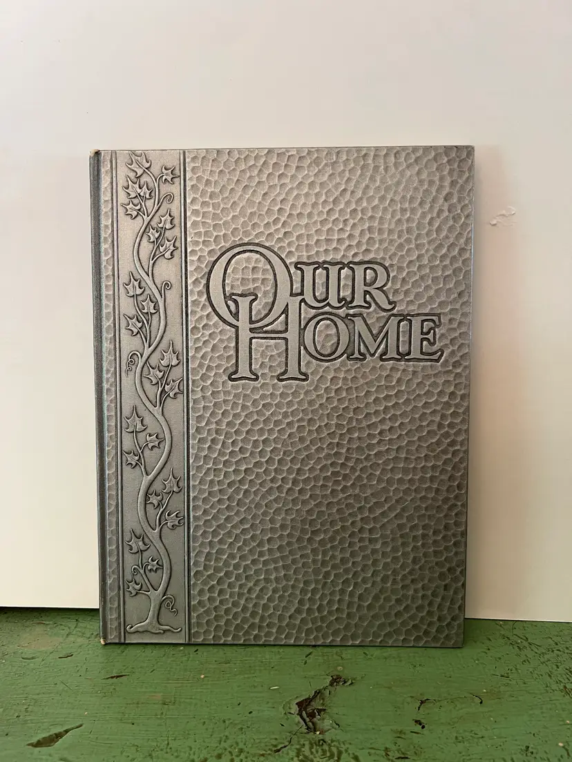 Vintage New Home Memory Book "Our Home" 1947 Unused Scrapbook.