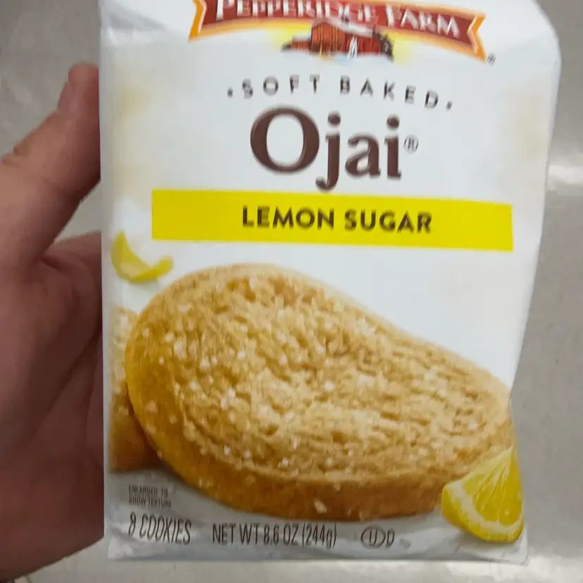 Pepperidge Farm Soft Baked Ojai Lemon Sugar Cookies 8.6 Ounce